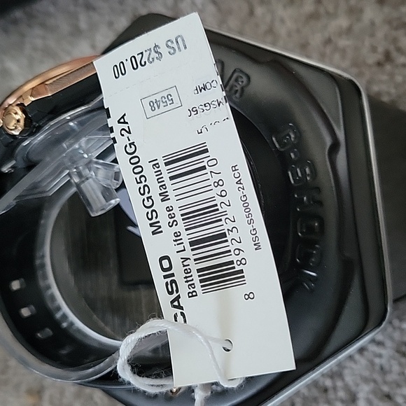 Women's CASIO G-MS Baby-G Shock Solar Watch ๐ โค๏ธ ๐ NWT - Picture 4 of 4